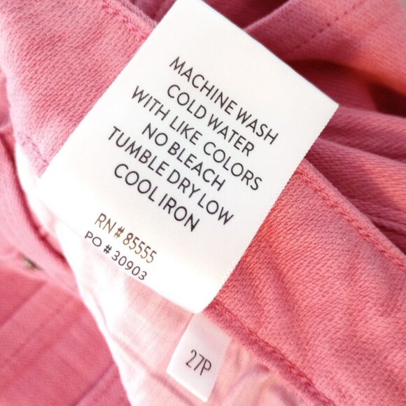 Cosmic Blue Love Adrianne Boyfriend Jean in Flamingo Pink - Picture 11 of 11